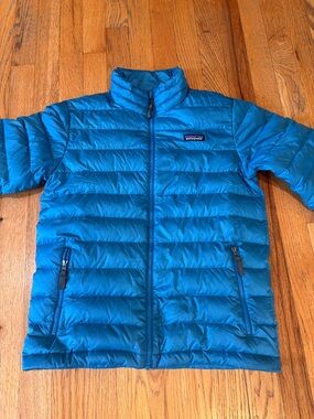 Patagonia blue size 12 nano puff jacket